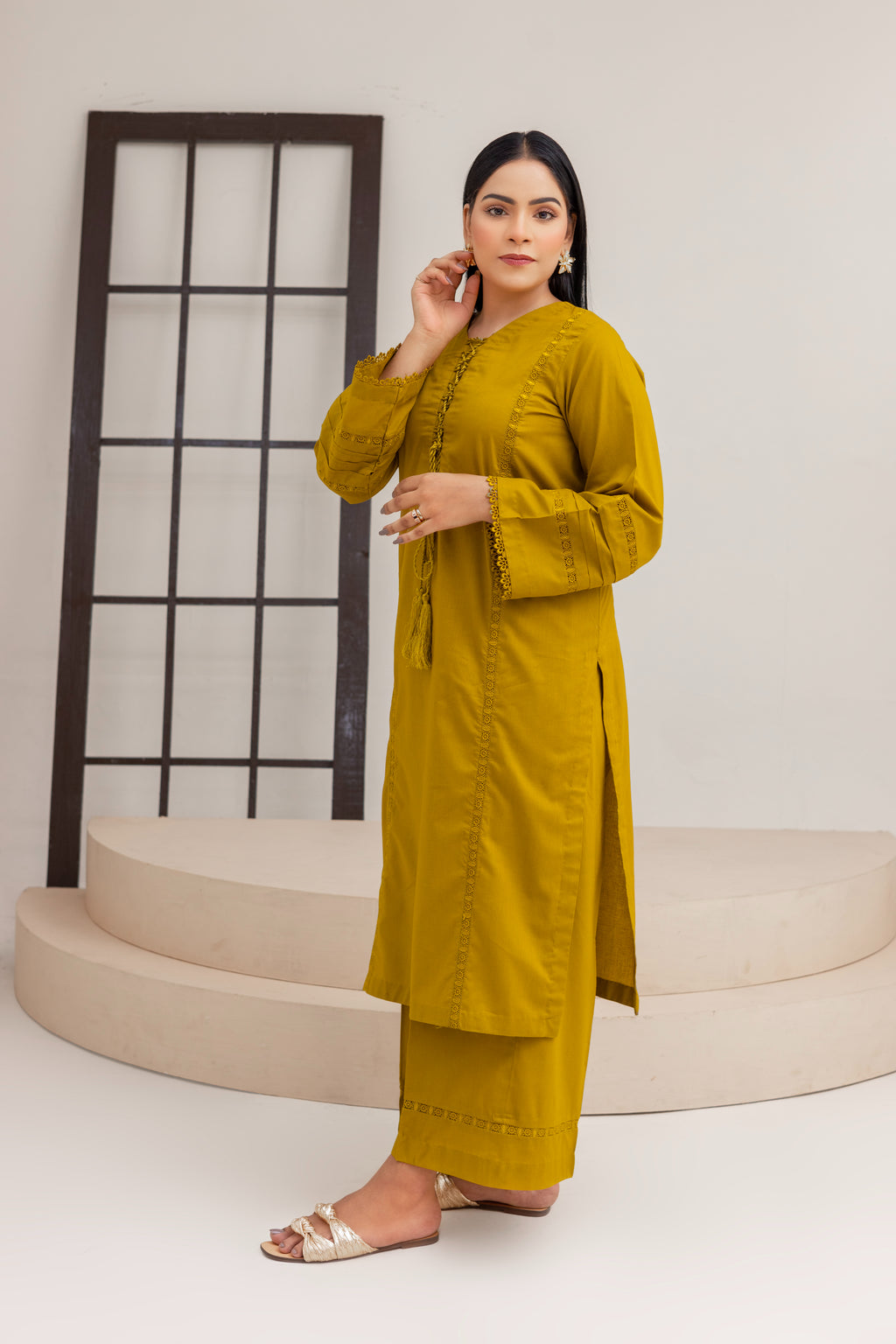 Soft Brass Co-ord Set