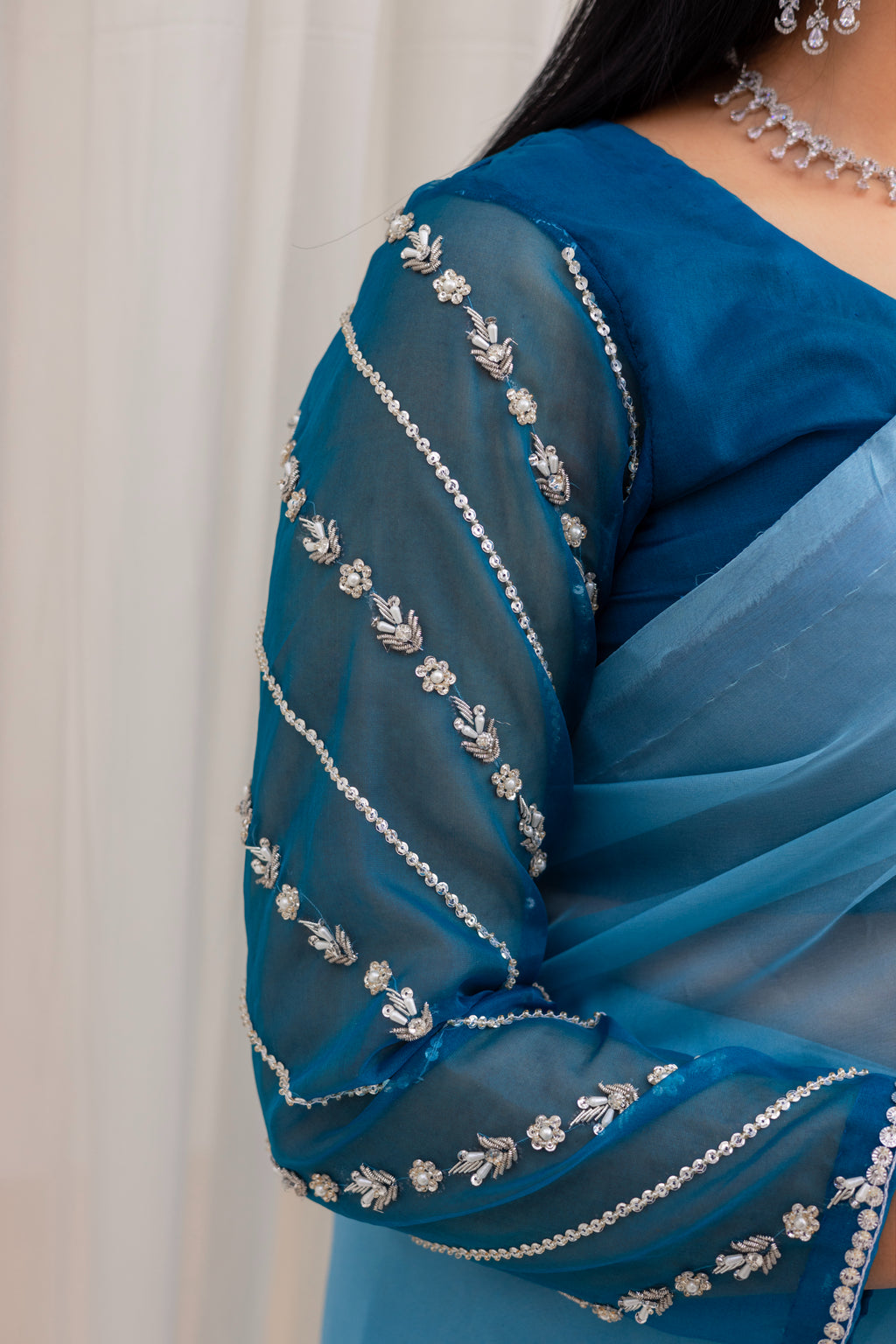 Cascade Saree